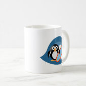 Mug Surfer de pingouin (Devant droit)