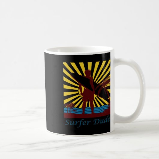 Mug Surfer Dude, Surfing  (Droite)