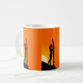 Mug Surfer Girl Sunset Dreamscape (Devant gauche)