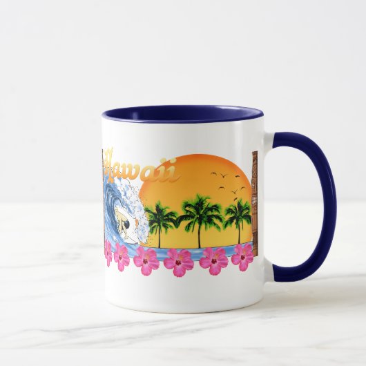Mug Surfer hawaïen (Droite)