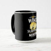Mug Surfer La Voile Et Le Vent (Devant gauche)