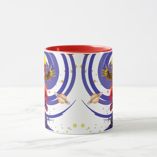 Mug Surfer sur le vortex (Centre)