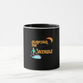 Mug Surfer Sur Les Vents (Centre)