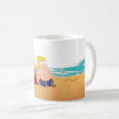 Mug Surfeur (Devant droit)