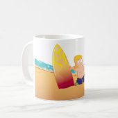 Mug Surfeur (Devant gauche)