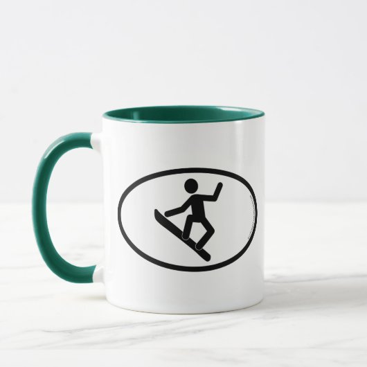 Mug Surfeur (Gauche)