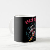 Mug Surfeur Astronaute Cavalier de l'Espace (Devant gauche)