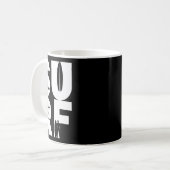 Mug Surfeur avec planches de surf dans le cavalier de (Devant gauche)