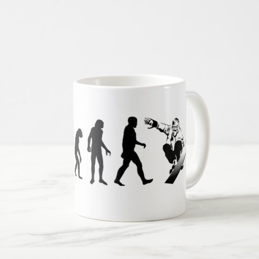 Mug Surfeur d'évolution (Devant droit)