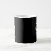 Mug Surfeur squelette Vintage Surf Big Wave Drôle (Centre)