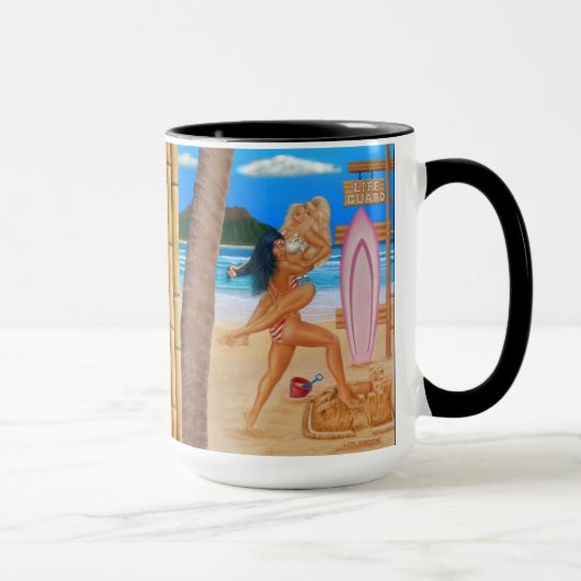 MUG SURFEUSES SE BATTENT (Droite)