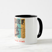 Mug Surfez la Californie (Devant droit)