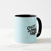 Mug Surfez la vague (Devant droit)