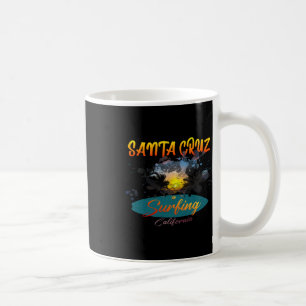 Mug Surfing à Santa Cruz en Californie