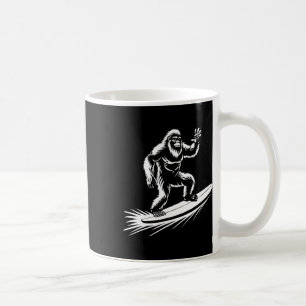 Mug Surfing Bigfoot - Drôle de surfeur hawaïen Sasquat