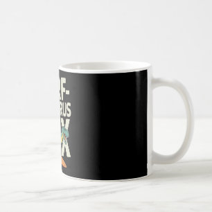 Mug Surfosaurus Rex Dinosaure de surf drôle 