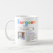 Mug SURGEONS DOCTORS antistress Google search bar (Gauche)