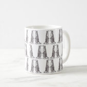 MUG SURICATA. MEERKAT. - PATTERN (Devant droit)