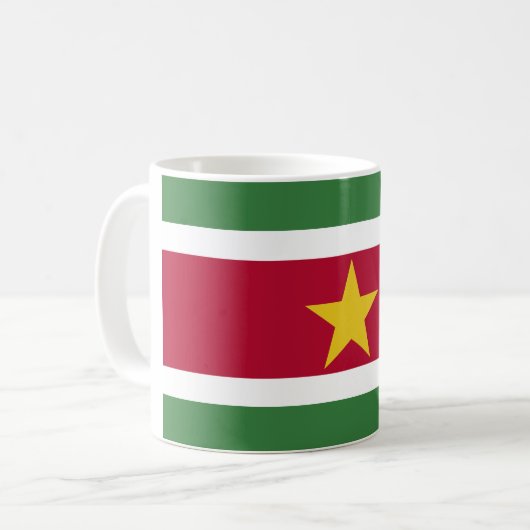 Mug Suriname Flag (Devant gauche)