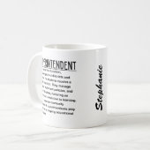 Mug Surintendant (Devant gauche)
