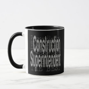 Mug Surintendant de la construction Extraordinaire