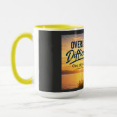 Mug Surmonter les difficultés un jour à la fois (Gauche)