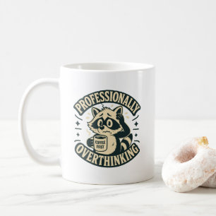 Mug Surpense Professionnelle Drôle Raton Laveur Rétro