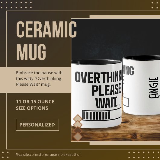 Mug Surpenser S'Il Vous Plaît Attendre Musique Céramiq