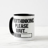 Mug Surpenser S'Il Vous Plaît Attendre Musique Céramiq (Devant gauche)