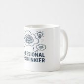 Mug Surpenseur professionnel - Conception amusante de (Devant droit)