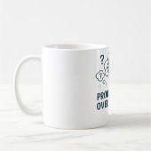 Mug Surpenseur professionnel - Conception amusante de (Gauche)