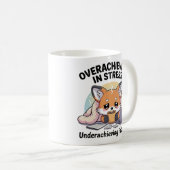 Mug Surperformer dans le Stress Sous-performer dans le (Devant droit)