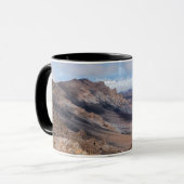 Mug surplombant le cratère de haleakala de la jante (Devant gauche)