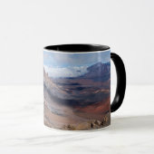 Mug surplombant le cratère de haleakala de la jante (Devant droit)
