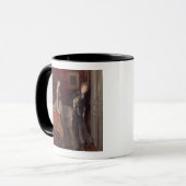 Mug Surpris (huile sur le panneau) (Devant gauche)
