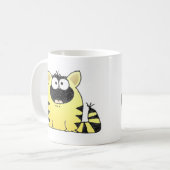 Mug Surprise drôle de chat (Devant gauche)