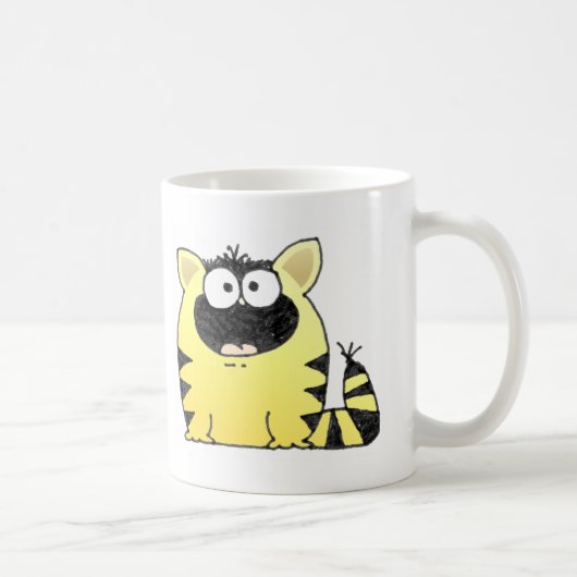 Mug Surprise drôle de chat (Droite)