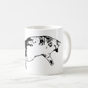 Mug Surprise joueuse en encre fine