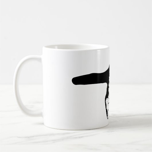 Mug Surprise joueuse en encre fine (Gauche)
