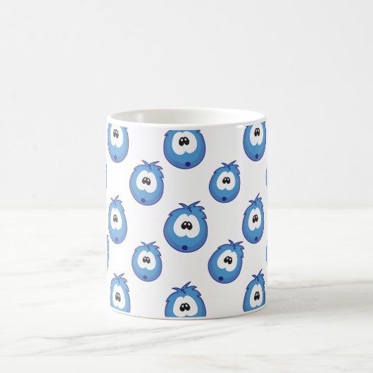 Mug Surprised Blue Sneezie Patterned (Centre)