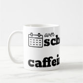Mug Surprogrammé et sous la caféine (Gauche)