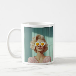 Mug Surreal Breakfast Portrait mode