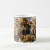 Mug Surreal Floating Islands With Golden Trees (Centre)