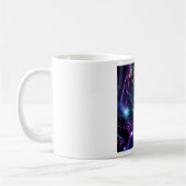 Mug Surreal Landscape Lightkes Neon Stream (Gauche)