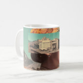 Mug Surreal Portrait with Architectural Landscape (Devant gauche)