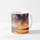 Mug Surreal Reflective Sphere Containing Stars (Devant droit)