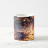 Mug Surreal Reflective Sphere Containing Stars (Centre)