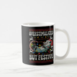 Mug Surstimulé Mais Festif Ossum Noël Pull Ugly Sw