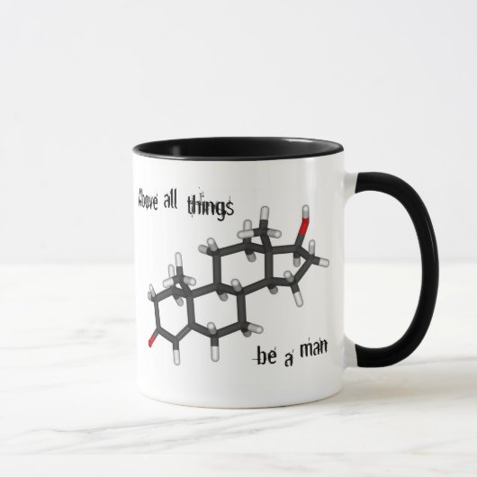 Mug Surtout les choses, soient un homme. Molécule de (Droite)