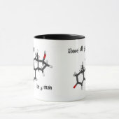Mug Surtout les choses, soient un homme. Molécule de (Centre)